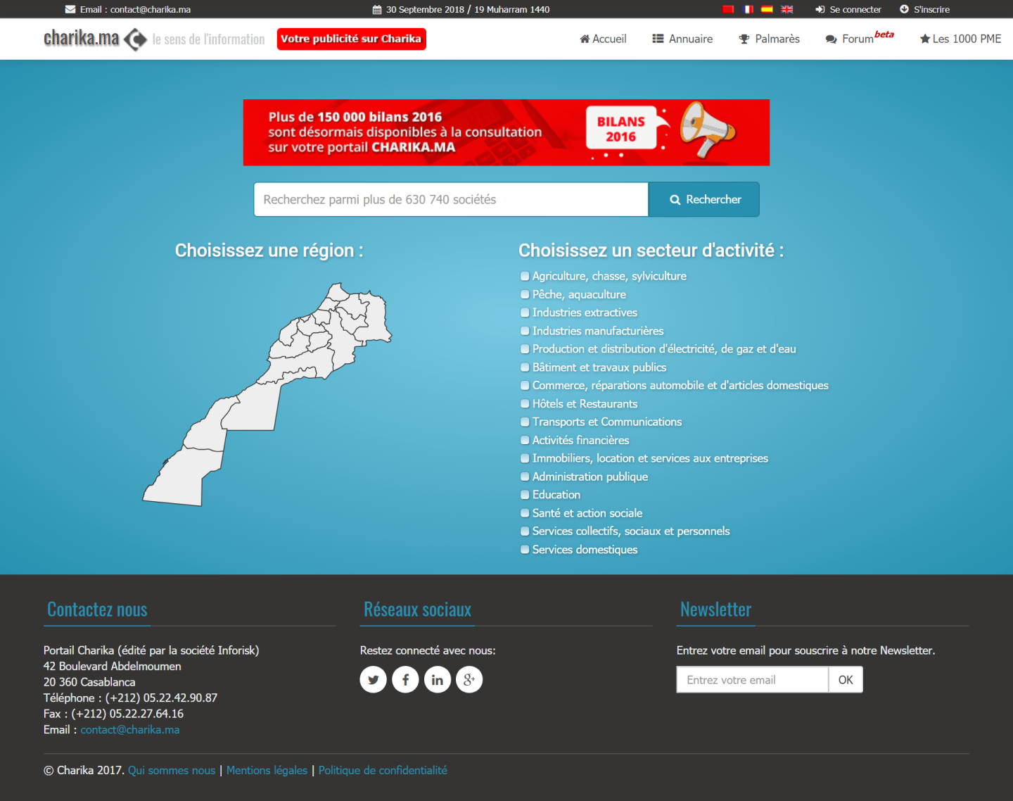 Skyrocket Charika.ma to most visited B2B website in North Africa