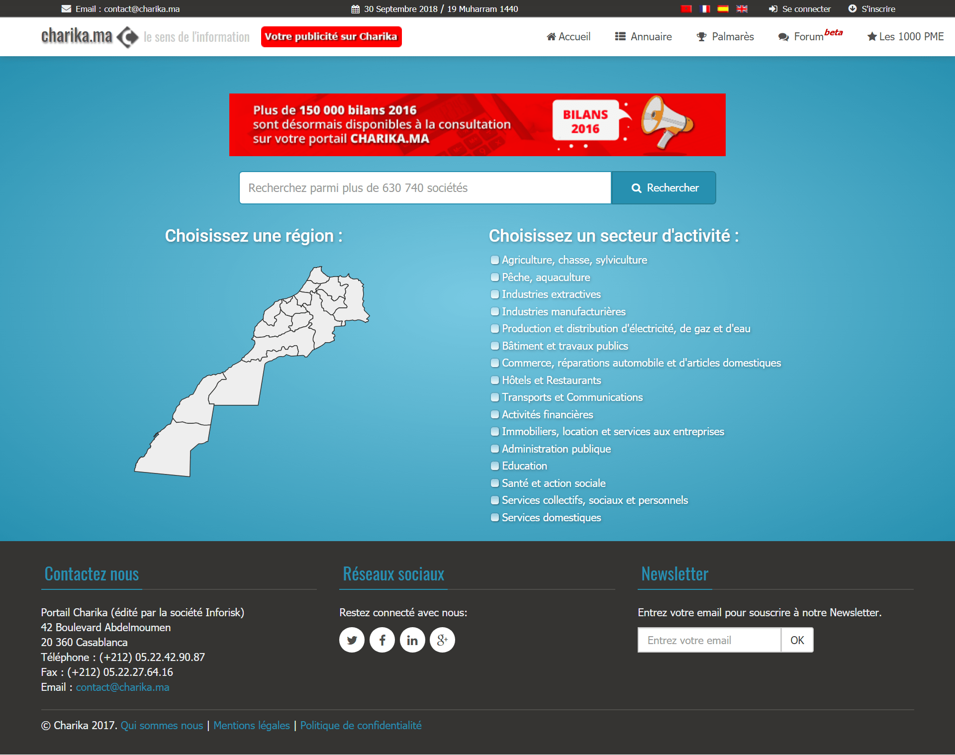 Skyrocket Charika.ma to most visited B2B website in North Africa